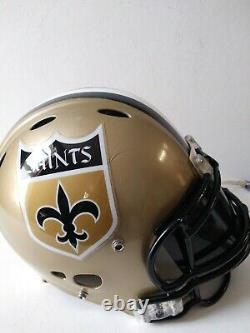 F/S NFL Authentic Signed New Orleans Saints RB Alvin Kamara Helmet