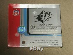 For Sale 2001 Rare SEALED Upper Deck SPX Football Hobby Box Drew Brees Rookie