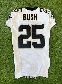 Game Worn Reggie Bush New Orleans Saints NFL Football Jersey Used 2007 Authentic