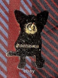 George Rodrigue Blue Dog New Orleans Saints Jersey Mini Lapel Pin Tie Tac Brees