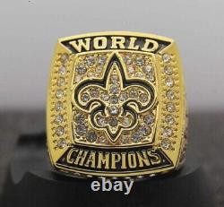 Great One New Orleans Saints World Championship Men's Bright Polish Ring (2009)