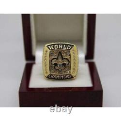 Great One New Orleans Saints World Championship Men's Bright Polish Ring (2009)