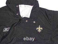 Jacket AND Pant, Coaches GAME ISSUED Sideline Waterproof Rain Suit SAINTS