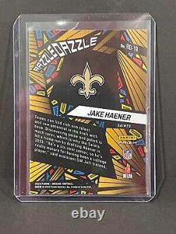 Jake Haener 2023 Panini Mosaic RAZZLE DAZZLE Rookie Card RC New Orleans Saints