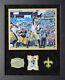 Jameis Winston Autographed Framed Photo New Orleans Saints Patch Panini 16x20