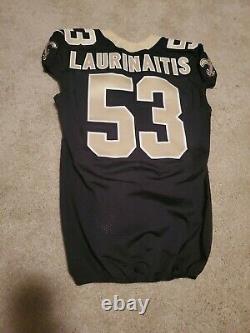 James Laurinaitis Game Used Worn New Orleans Saints Jersey