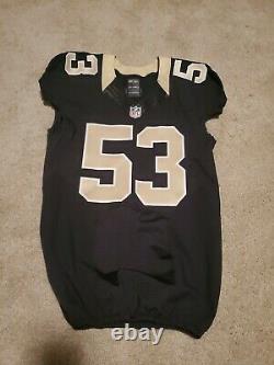 James Laurinaitis Game Used Worn New Orleans Saints Jersey