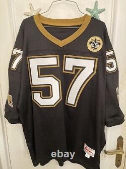 Jersey New Orleans Saints #57 Ricky Jackson Sz 52 2XL Quality Jersey By Wilson