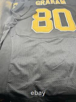 Jimmy Graham New Orleans Saints On Field Nike Elite NFL Stitched Jersey Men's 56