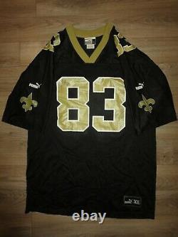 Keith Poole New Orleans Saints NFL Puma Jersey XL Autograph Auto Signed