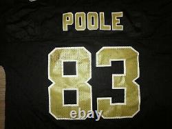 Keith Poole New Orleans Saints NFL Puma Jersey XL Autograph Auto Signed