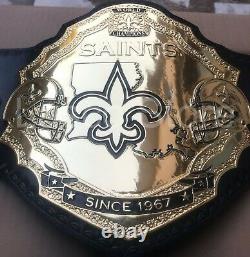 Lasco's New Orleans Saints American Football Championship Title Belt