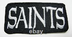 Lot Of (1) NFL New Orleans Saints Embroidered Name Patch Item # 33