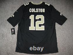 Marques Colston New Orleans Saints Men's Medium Black Nike Game Jersey