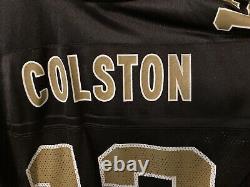 Marques Colston Super Bowl XLIV Authentic Reebok Jersey New Orleans Saints Sz L