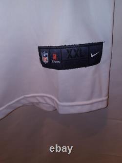 Men's Nike Drew Brees White New Orleans Saints Color Rush Legend Jersey size 2XL