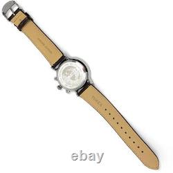 Mens New Orleans Saints Watch Chronograph Leather Band Watch