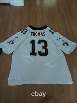Michael Thomas 13 On Field New Orleans Saints Nike Jersey Size 52 NWT