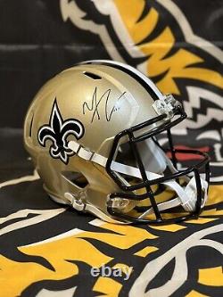 Michael Thomas Signed Helmet New Orleans Saints Full Size