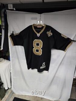 Mitchell & Ness Size 50 XL Archie Manning #8 New Orleans Saints Black Jersey