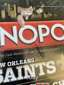 Monopoly New Orleans Saints Super Bowl Champions XLIV Collector's Edition New