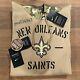 New Authentic Nike New Orleans Saints Mens Nfl Salute To Service Tan Hoodie