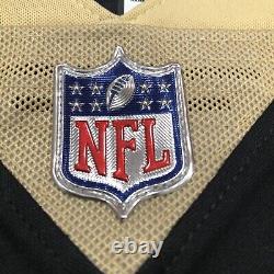 NEW Nike Drew Brees New Orleans Saints On Field Dri Fit Stitched Jersey Mens 3XL