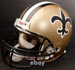 NEW ORLEANS SAINTS 1976-1999 NFL Riddell FULL SIZE Replica Football Helmet