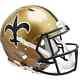New Orleans Saints 1976-1999 Throwback Riddell Speed Authentic Football Helmet