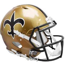 NEW ORLEANS SAINTS 1976-1999 THROWBACK Riddell SPEED Authentic Football Helmet