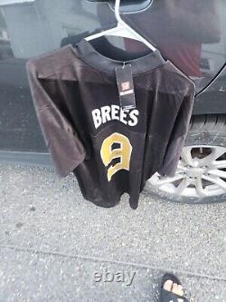 NEW ORLEANS SAINTS # 9 DREW BREES REEBOK JERSEY MENS XL Signed Authentic