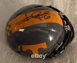 NEW ORLEANS SAINTS ALVIN KAMARA SIGNED TENNESSEE VOLUNTEERS MINI HELMET WithCOA