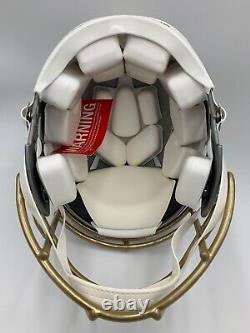 NEW ORLEANS SAINTS Full Size Riddell AUTHENTIC Flash Speed Helmet-New In Box