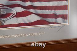NEW ORLEANS SAINTS NFL 1992 Signed & Numbered 99/150 MERV CORNING 20x16 Print