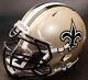 New Orleans Saints Nfl Authentic Gameday Football Helmet With S3bdu Facemask