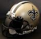 New Orleans Saints Nfl Gameday Replica Football Helmet With Oakley Eye Shield