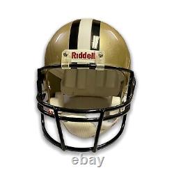 NEW ORLEANS SAINTS NFL Riddell Full Size Replica Football Helmet