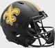 New Orleans Saints Nfl Riddell Speed Full Size Replica Football Helmet Eclipse