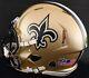 New Orleans Saints Nfl Riddell Speed Full Size Replica Football Helmet