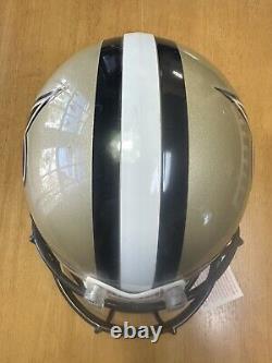 NEW ORLEANS SAINTS Riddell NFL Full Size Replica Football Helmet L