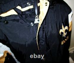 NEW ORLEANS SAINTS STARTER Hooded Jacket 3X 4X 6X