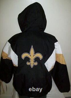 NEW ORLEANS SAINTS STARTER Hooded Jacket 3X 4X 6X