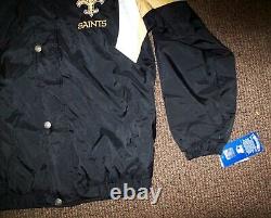 NEW ORLEANS SAINTS STARTER Hooded Jacket 3X 4X 6X