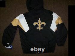 NEW ORLEANS SAINTS STARTER Hooded Jacket 3X 4X 6X