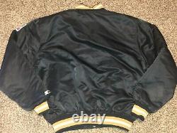 NEW ORLEANS SAINTS Vtg 1990s 80s Starter 1st Edition PRO LINE Jacket coat L/XL