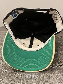 NEW Vintage 90's New Orleans Saints Logo NFL Snapback Hat Cap Spell Out with Tags