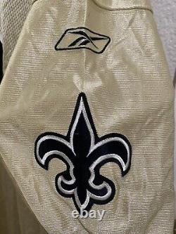NFL Authentic Reebok New Orleans Saints Aaron Brooks Jersey Gold Black 2