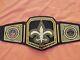 Nfl Custom Orleans Saints Championship Wrestling Belt 4mm/2mm Zinc Metal Plated
