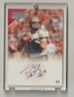 NFL Drew Brees New Orleans Saints Autographed Topps Rookie Football Card Rare