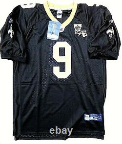 NFL/MVP Drew Brees New Orleans Saints Reebok STITCHED/SEWN Jersey PURDUE